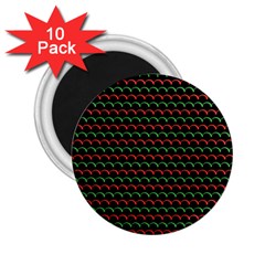 Geometric Pattern Design Line 2 25  Magnets (10 Pack) 