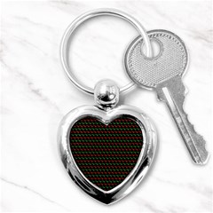 Geometric Pattern Design Line Key Chain (heart)