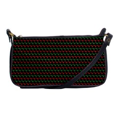 Geometric Pattern Design Line Shoulder Clutch Bag