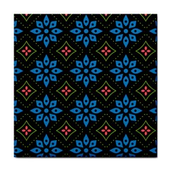 Flowers Pattern Floral Seamless Tile Coaster