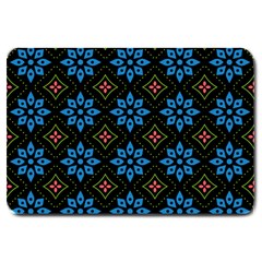 Flowers Pattern Floral Seamless Large Doormat