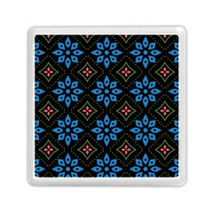 Flowers Pattern Floral Seamless Memory Card Reader (square)