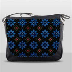 Flowers Pattern Floral Seamless Messenger Bag