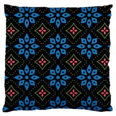 Flowers Pattern Floral Seamless Large Cushion Case (one Side)