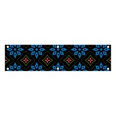 Flowers Pattern Floral Seamless Banner And Sign 4  X 1 