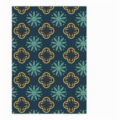 Flowers Pattern Design Abstract Small Garden Flag (two Sides)