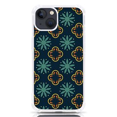 Flowers Pattern Design Abstract Iphone 13 Tpu Uv Print Case by Maspions