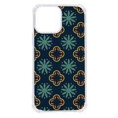 Flowers Pattern Design Abstract Iphone 13 Pro Max Tpu Uv Print Case