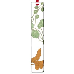 Nasturtium Flowers Plant Leaves Large Book Marks