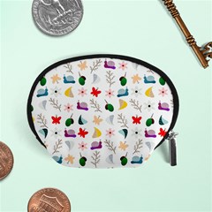 Snails Butterflies Pattern Seamless Accessory Pouch (small)