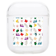 Snails Butterflies Pattern Seamless Soft Tpu Airpods 1/2 Case by Maspions