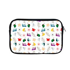 Snails Butterflies Pattern Seamless Apple Macbook Pro 13  Zipper Case