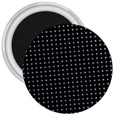 Pattern Dots Dot Seamless 3  Magnets by Maspions