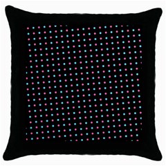 Pattern Dots Dot Seamless Throw Pillow Case (black)