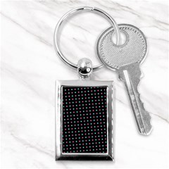 Pattern Dots Dot Seamless Key Chain (rectangle)