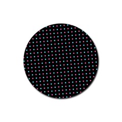 Pattern Dots Dot Seamless Rubber Coaster (round)