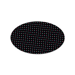 Pattern Dots Dot Seamless Sticker Oval (100 Pack) by Maspions