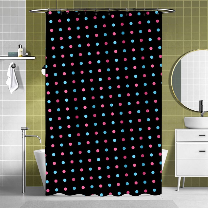 Pattern Dots Dot Seamless Shower Curtain 48  x 72  (Small) 