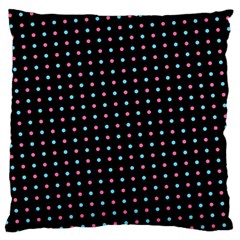 Pattern Dots Dot Seamless Large Premium Plush Fleece Cushion Case (two Sides)