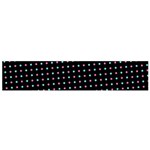 Pattern Dots Dot Seamless Small Premium Plush Fleece Scarf Back