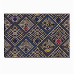 Pattern Seamless Antique Luxury Postcard 4 x 6  (pkg Of 10) by Maspions