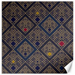 Pattern Seamless Antique Luxury Canvas 12  X 12 