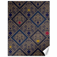 Pattern Seamless Antique Luxury Canvas 36  X 48 