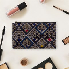 Pattern Seamless Antique Luxury Cosmetic Bag (small)