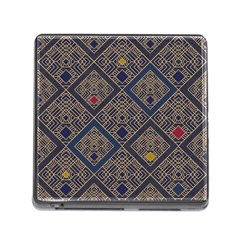 Pattern Seamless Antique Luxury Memory Card Reader (square 5 Slot)