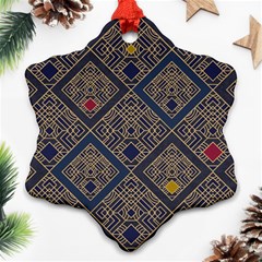 Pattern Seamless Antique Luxury Ornament (snowflake)