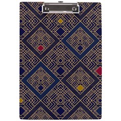 Pattern Seamless Antique Luxury A4 Acrylic Clipboard