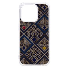 Pattern Seamless Antique Luxury Iphone 14 Pro Tpu Uv Print Case