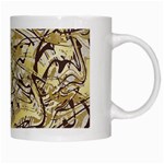 Marble Texture Pattern Seamless White Mug Right