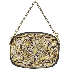 Marble Texture Pattern Seamless Chain Purse (two Sides) by Maspions