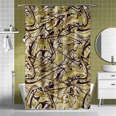 Marble Texture Pattern Seamless Shower Curtain 48  X 72  (small) 