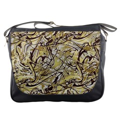 Marble Texture Pattern Seamless Messenger Bag