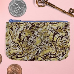 Marble Texture Pattern Seamless Large Coin Purse