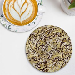 Marble Texture Pattern Seamless Uv Print Round Tile Coaster