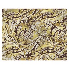 Marble Texture Pattern Seamless Premium Plush Fleece Blanket (medium)