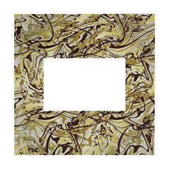 Marble Texture Pattern Seamless White Box Photo Frame 4  X 6 