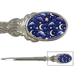 Night Moon Seamless Letter Opener