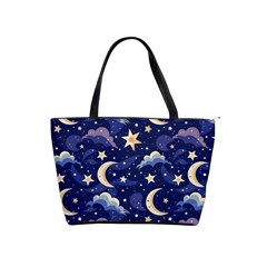 Night Moon Seamless Classic Shoulder Handbag