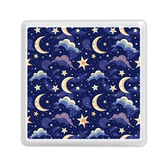 Night Moon Seamless Memory Card Reader (square)