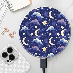 Night Moon Seamless Wireless Fast Charger(white)