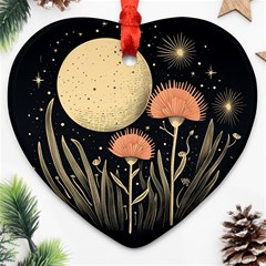 Flowers Space Ornament (heart)