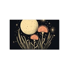 Flowers Space Sticker (rectangular) by Maspions