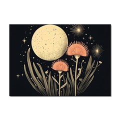 Flowers Space Sticker A4 (100 Pack) by Maspions