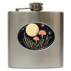 Flowers Space Hip Flask (6 Oz)