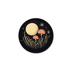 Flowers Space Golf Ball Marker