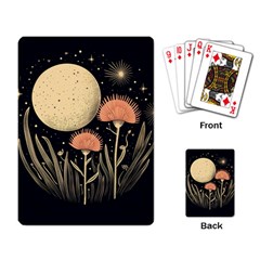 Flowers Space Playing Cards Single Design (rectangle)